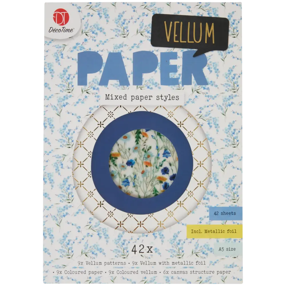 DécoTime Picnick A5 Mixed Paper Pack (3205313)