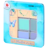 DécoTime Monday Blues Wooden Stamp Set (3211941)