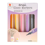 DécoTime Brush Glass Markers Sunny Orange (3214395)