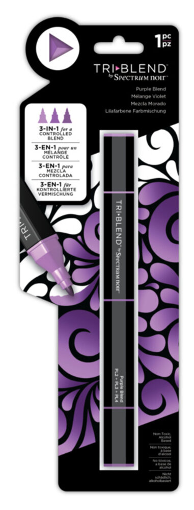 Spectrum Noir Triblend Marker Purple (SN-TBLE-PLBL) Spectrum Noir Triblend Marker Purple (SN-TBLE-PLBL)