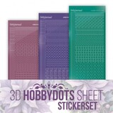 Find It Trading 3D Hobbydots Sheet Pastel Purple Christmas (HSSTS003)