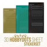 Find It Trading 3D Hobbydots Sheet Golden Whisper (HSSTS004)