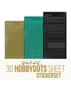 Find It Trading 3D Hobbydots Sheet Golden Whisper (HSSTS004) Find It Trading 3D Hobbydots Sheet Golden Whisper (HSSTS004)