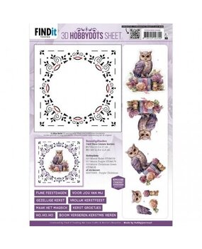 Find It Trading 3D Hobbydots Sheet Pastel Purple Christmas 2 (DODOHS10006) Find It Trading 3D Hobbydots Sheet Pastel Purple Christmas 2 (DODOHS10006)