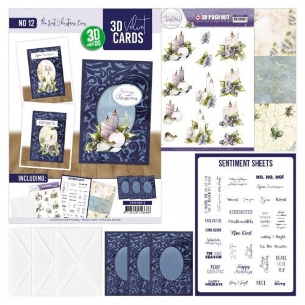 Find It Trading 3D and Do 3D Velvet Cards A6 The Best Christmas Ever (3DVC10012) Find It Trading 3D and Do 3D Velvet Cards A6 The Best Christmas Ever (3DVC10012)