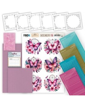Find It Trading Hobbydots Pinwheel Calendar Butterflies (DODOPWC01) Find It Trading Hobbydots Pinwheel Calendar Butterflies (DODOPWC01)