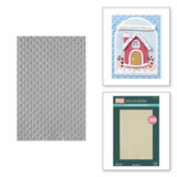 Spellbinders Candy Christmas Waffle Cone 3D Embossing Folder (E3D-157)