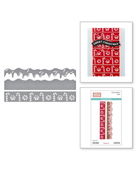 Spellbinders Candy Christmas Sweet Borders Dies (S4-1486) Spellbinders Candy Christmas Sweet Borders Dies (S4-1486)