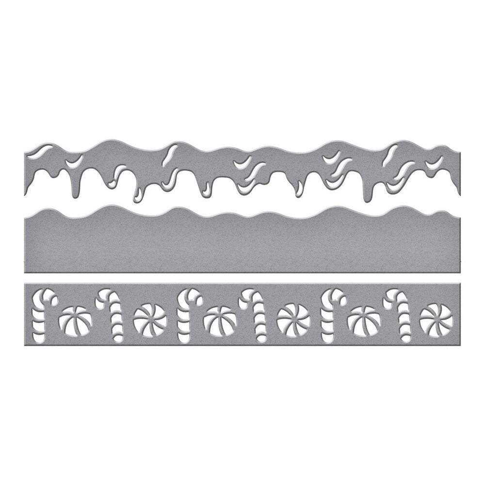 Spellbinders Candy Christmas Sweet Borders Dies (S4-1486) Spellbinders Candy Christmas Sweet Borders Dies (S4-1486)