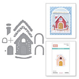 Spellbinders Candy Christmas Gingerbread House Dies (S4-1492)