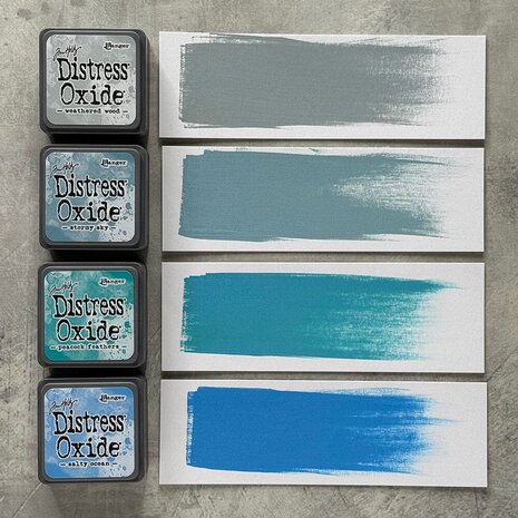 Ranger Distress Mini Oxide Ink Pad Kit #4 (TDIK91509) Ranger Distress Mini Oxide Ink Pad Kit #4 (TDIK91509)