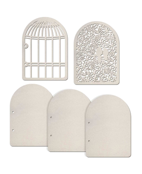 Ciao Bella Papercrafting Album Pages Birdcage (KSV020)