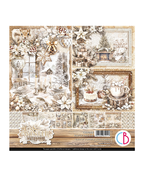 Ciao Bella Papercrafting Winter Season 8x8 Inch Paper Pad (CBH088) Ciao Bella Papercrafting Winter Season 8x8 Inch Paper Pad (CBH088)