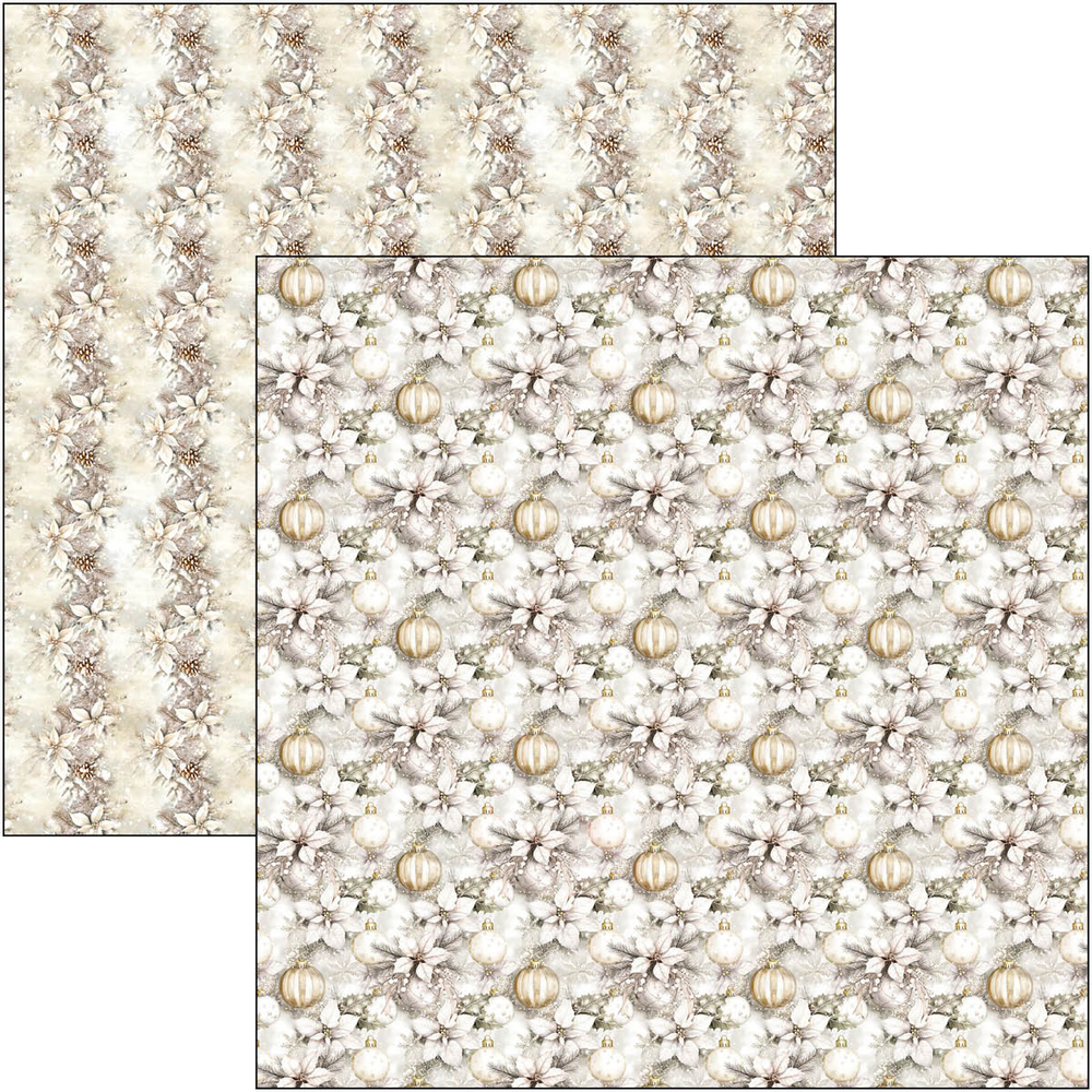 Ciao Bella Papercrafting Winter Season 8x8 Inch Paper Pad (CBH088)