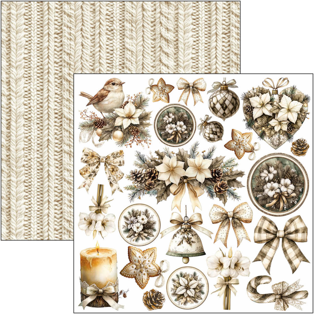 Ciao Bella Papercrafting Winter Season 6x6 Inch Paper Pad (CBQE088) Ciao Bella Papercrafting Winter Season 6x6 Inch Paper Pad (CBQE088)