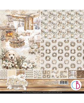 Ciao Bella Papercrafting Winter Season 12x12 Inch Patterns Pad (CBT088) Ciao Bella Papercrafting Winter Season 12x12 Inch Patterns Pad (CBT088)
