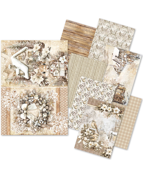 Ciao Bella Papercrafting Winter Season A5 Mixed Rice Papers (CBRS022) Ciao Bella Papercrafting Winter Season A5 Mixed Rice Papers (CBRS022)