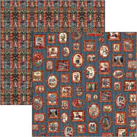 Ciao Bella Papercrafting Toy Shop 12x12 Inch Paper Pad (CBPM089) Ciao Bella Papercrafting Toy Shop 12x12 Inch Paper Pad (CBPM089)
