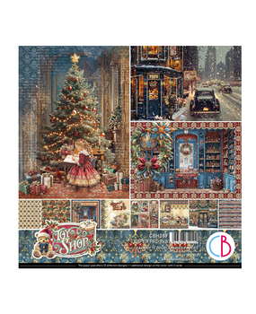 Ciao Bella Papercrafting Toy Shop 8x8 Inch Paper Pad (CBH089)