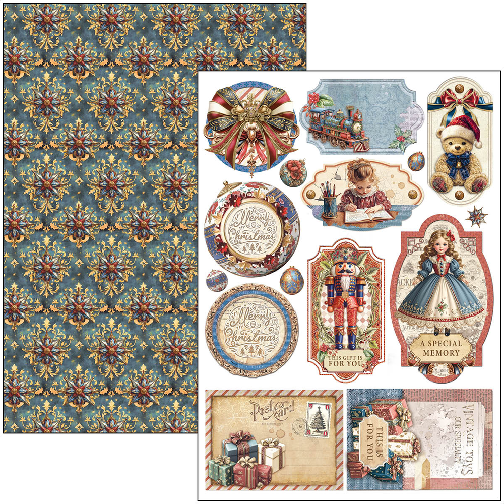 Ciao Bella Papercrafting Toy Shop A4 Creative Pad (CBCL089) Ciao Bella Papercrafting Toy Shop A4 Creative Pad (CBCL089)