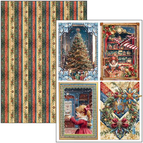 Ciao Bella Papercrafting Toy Shop A4 Creative Pad (CBCL089) Ciao Bella Papercrafting Toy Shop A4 Creative Pad (CBCL089)