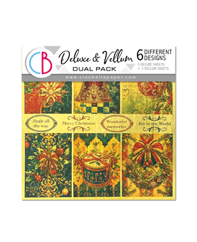 Ciao Bella Papercrafting Toy Shop 6x6 Inch Deluxe Paper & Vellum Dual Pack (CBXQ002) Ciao Bella Papercrafting Toy Shop 6x6 Inch Deluxe Paper & Vellum Dual Pack (CBXQ002)