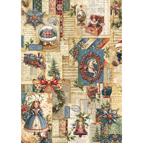 Ciao Bella Papercrafting Toy Shop A5 Mixed Rice Papers (CBRS023) Ciao Bella Papercrafting Toy Shop A5 Mixed Rice Papers (CBRS023)