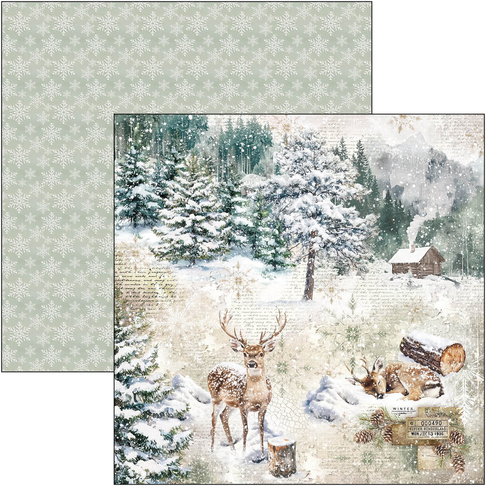 Ciao Bella Papercrafting Forest Tales 12x12 Inch Paper Pad (CBPM090) Ciao Bella Papercrafting Forest Tales 12x12 Inch Paper Pad (CBPM090)