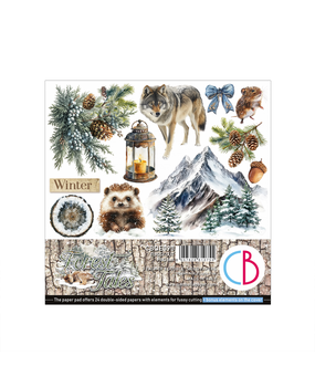 Ciao Bella Papercrafting Forest Tales 6x6 Inch Paper Pad (CBQE090) Ciao Bella Papercrafting Forest Tales 6x6 Inch Paper Pad (CBQE090)