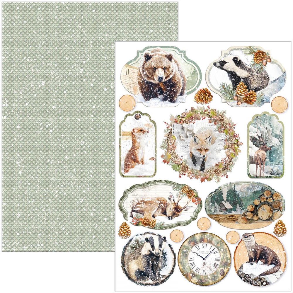 Ciao Bella Papercrafting Forest Tales A4 Creative Pad (CBCL090) Ciao Bella Papercrafting Forest Tales A4 Creative Pad (CBCL090)