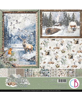 Ciao Bella Papercrafting Forest Tales 12x12 Inch Patterns Pad (CBT090) Ciao Bella Papercrafting Forest Tales 12x12 Inch Patterns Pad (CBT090)