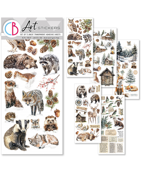 Ciao Bella Papercrafting Forest Tales Art Stickers (CBI006) Ciao Bella Papercrafting Forest Tales Art Stickers (CBI006)