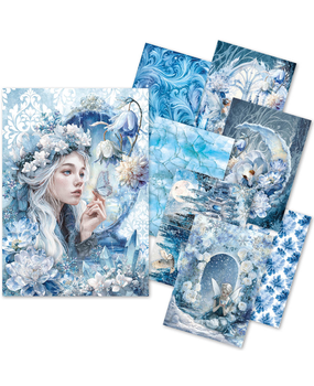 Ciao Bella Papercrafting Frozen Land A5 Mixed Rice Papers (CBRS025) Ciao Bella Papercrafting Frozen Land A5 Mixed Rice Papers (CBRS025)