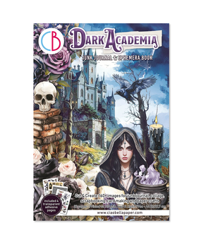 Ciao Bella Papercrafting Dark Academia A4 Junk Journal Ephemera Book (CBB014) Ciao Bella Papercrafting Dark Academia A4 Junk Journal Ephemera Book (CBB014)