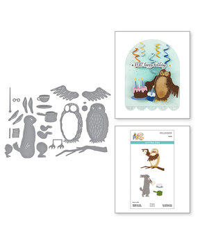 Spellbinders Say Cheese Classic Pooh Birthday Rabbit & Owl Dies (S5-706) Spellbinders Say Cheese Classic Pooh Birthday Rabbit & Owl Dies (S5-706)