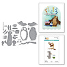 Spellbinders Say Cheese Classic Pooh Birthday Rabbit & Owl Dies (S5-706) Spellbinders Say Cheese Classic Pooh Birthday Rabbit & Owl Dies (S5-706)