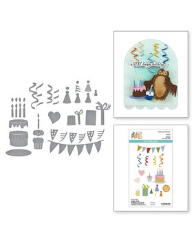 Spellbinders Say Cheese Classic Pooh Birthday Accessories Dies (S4-1476) Spellbinders Say Cheese Classic Pooh Birthday Accessories Dies (S4-1476)
