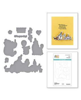 Spellbinders Say Cheese Classic Pooh Birthday Woo Hoo! Dies (S4-1478) Spellbinders Say Cheese Classic Pooh Birthday Woo Hoo! Dies (S4-1478)