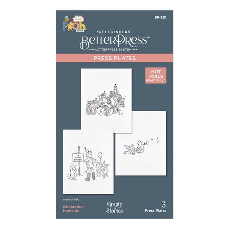 Spellbinders Say Cheese Classic Pooh Birthday BetterPress Bundle (BD-0986) Spellbinders Say Cheese Classic Pooh Birthday BetterPress Bundle (BD-0986)