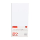 Crafter's Companion White & Ivory 6x6 Inch Pearl Card & Envelope Pack (CC-PERL-WICBEN-6X6)