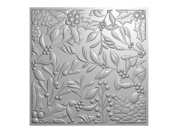 Crafter's Companion Christmas Foliage 3D Embossing Folder (CC-EF5.5-3D-CHFO) Crafter's Companion Christmas Foliage 3D Embossing Folder (CC-EF5.5-3D-CHFO)