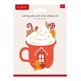 Crafter's Companion Hot Chocolate Stamp & Dies (CC-STD-HOTC)