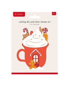 Crafter's Companion Hot Chocolate Stamp & Dies (CC-STD-HOTC) Crafter's Companion Hot Chocolate Stamp & Dies (CC-STD-HOTC)