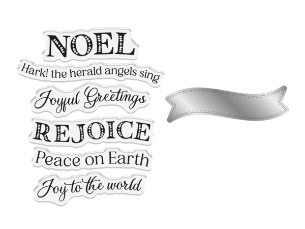 Crafter's Companion Joy to the World Stamp & Dies (CC-JA-STD-JTTW) Crafter's Companion Joy to the World Stamp & Dies (CC-JA-STD-JTTW)