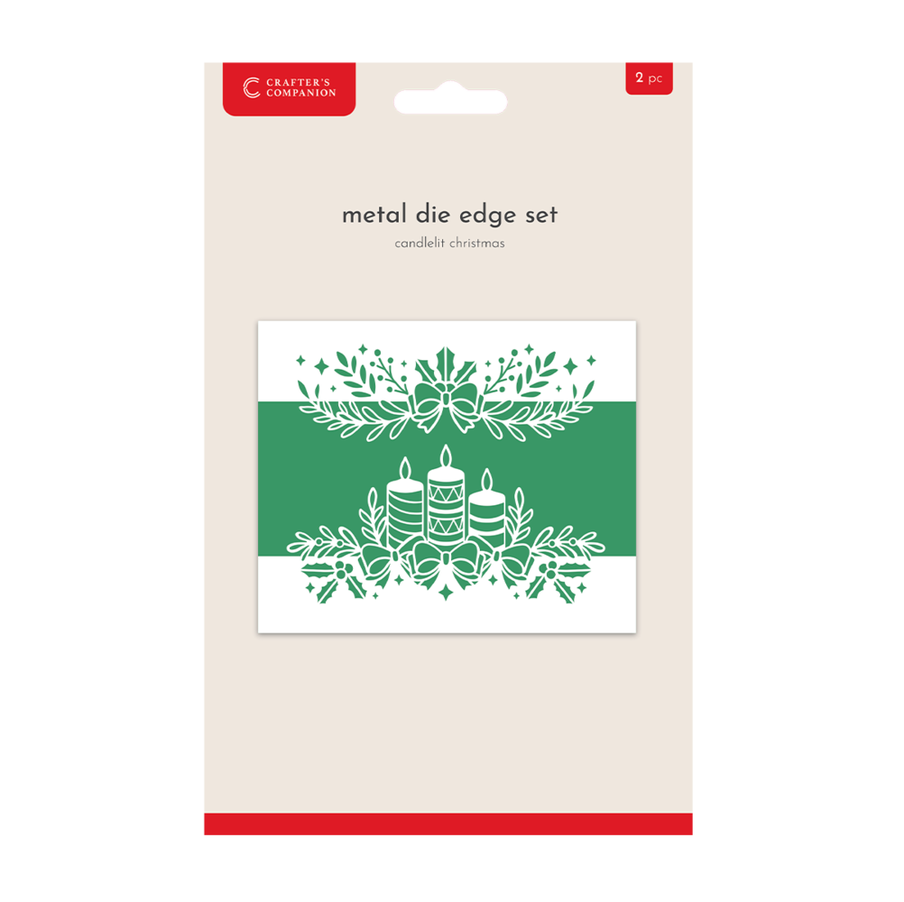 Crafter's Companion Candlelit Christmas Dies (CC-MD-EDG-CAN) Crafter's Companion Candlelit Christmas Dies (CC-MD-EDG-CAN)