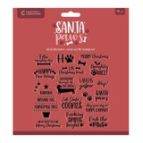 Crafter's Companion Santa Paws Clear Stamps Deck the Paws (CC-SP-CA-ST-STP)