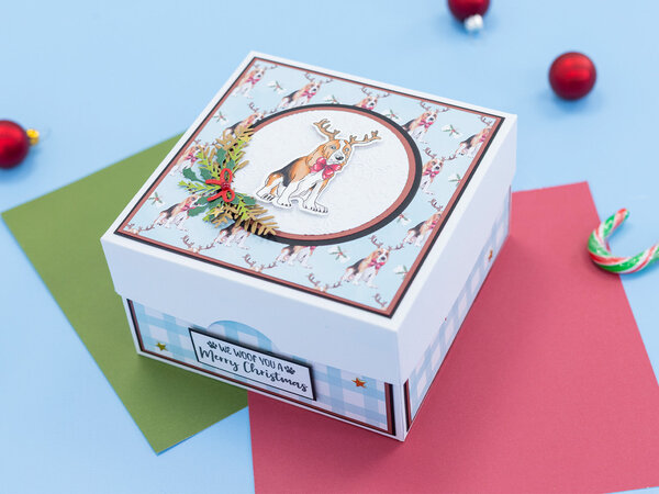 Crafter's Companion Santa Paws Stamp & Die Beagle (CC-SP-STD-BEA) Crafter's Companion Santa Paws Stamp & Die Beagle (CC-SP-STD-BEA)