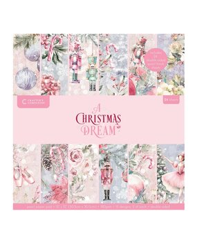 Crafter's Companion A Christmas Dream 12x12 Inch Paper Pad (SS-ACD-PAD12) Crafter's Companion A Christmas Dream 12x12 Inch Paper Pad (SS-ACD-PAD12)