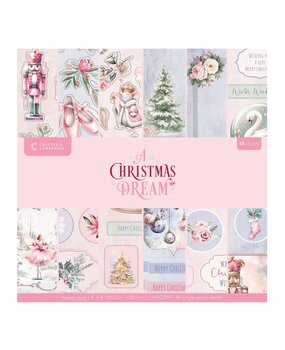 Crafter's Companion A Christmas Dream 8x8 Inch Topper Pad (SS-ACD-TOP8) Crafter's Companion A Christmas Dream 8x8 Inch Topper Pad (SS-ACD-TOP8)