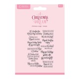 Crafter's Companion A Christmas Dream Clear Stamps Christmas Magic (SS-ACD-CA-ST-MAG)